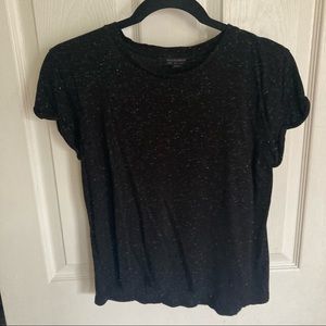 All Saints Black Metallic Shirt